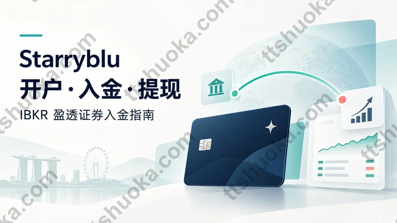 Starryblu新加坡账户开户教程2026：大陆用户注册、入金提现与IBKR盈透证券入金实操