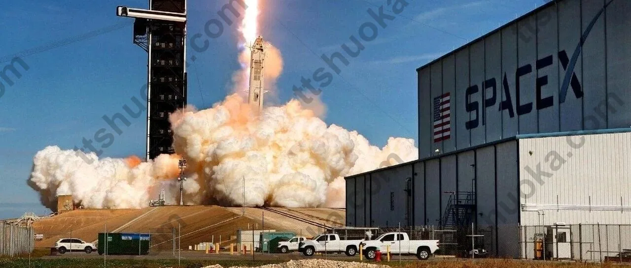 SpaceX 火箭发射图片,适合美股打新和 SpaceX IPO 主题文章封面